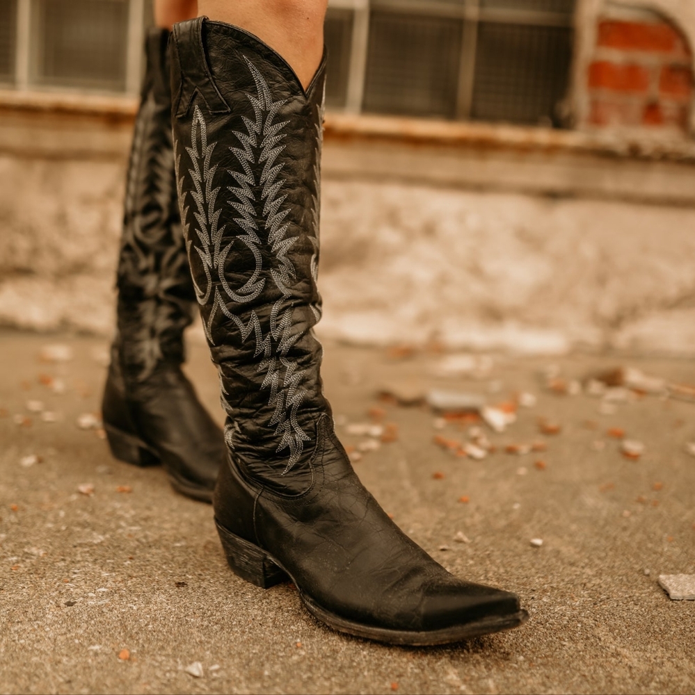 Tall cowgirl boots
